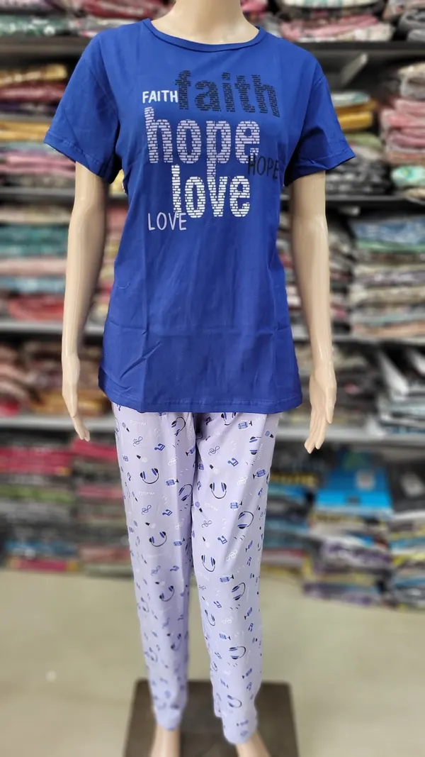 Premium Cotton Night Suit | NS200